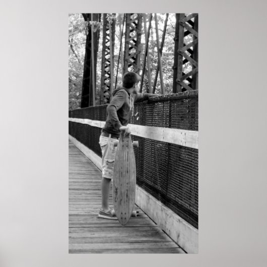 Der Langboarder Poster (Vorne)