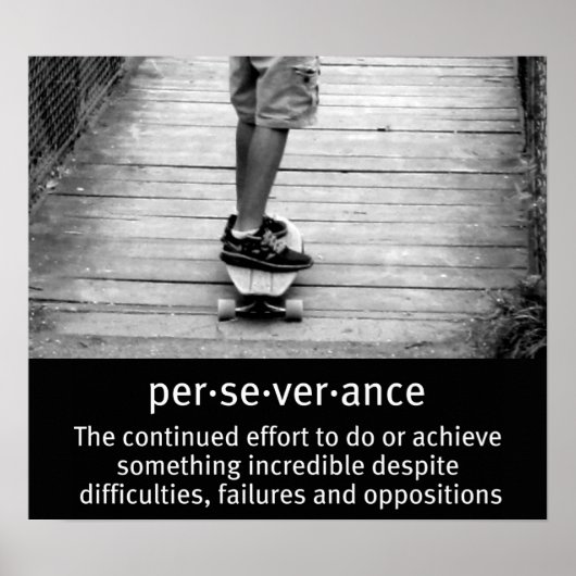 Der langboarding Tee Poster (Vorne)