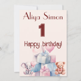 Der lange erwartete Moment Einladung