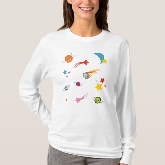 Der lange Sieb der Plutoverse T-Shirt (Vorderseite)
