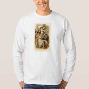 Der lange sleeved T - Shirt der Männer: St-