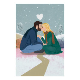 Der lange Weg des Respekts, der Winter Poster