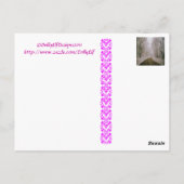 Der lange Weg Postkarte (Rückseite)