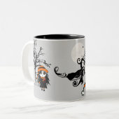 "Der lange Weg-" Tasse (Vorderseite Links)