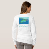 Der langen das Shirt Hülsenfrauen der (Schwarz voll)