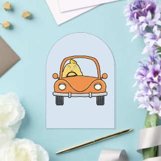 Der Langeweile Fahrer Acryleinladungen