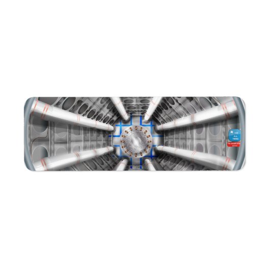Der Large Hadron Collider (Vorne)