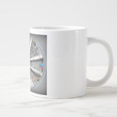 Der Large Hadron Collider Jumbo-Tasse (Rechts)