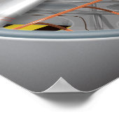 Der Large Hadron Collider Poster (Ecke)