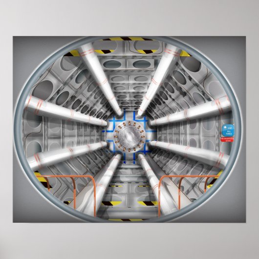 Der Large Hadron Collider Poster (Vorne)