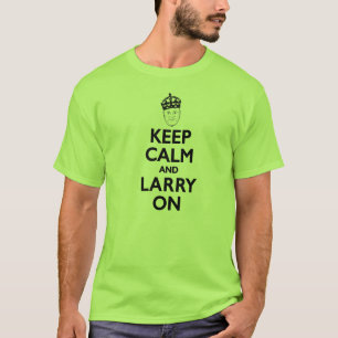 Der Larry Miller der Männer "behalten Ruhe und T-Shirt