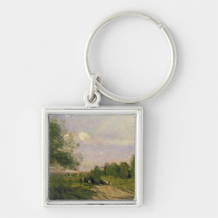 Der Lastwagen, Andenken von Saintry, 1874 Schlüsselanhänger