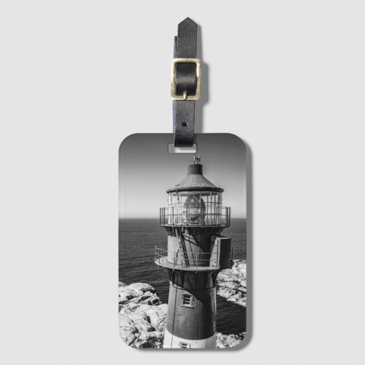 Der Laternen-Raum eines Leuchtturmes | Bømlo Gepäckanhänger (Vorderseite Vertikal)
