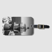 Der Laternen-Raum eines Leuchtturmes | Bømlo Gepäckanhänger (Vorderseite (Horizontal))