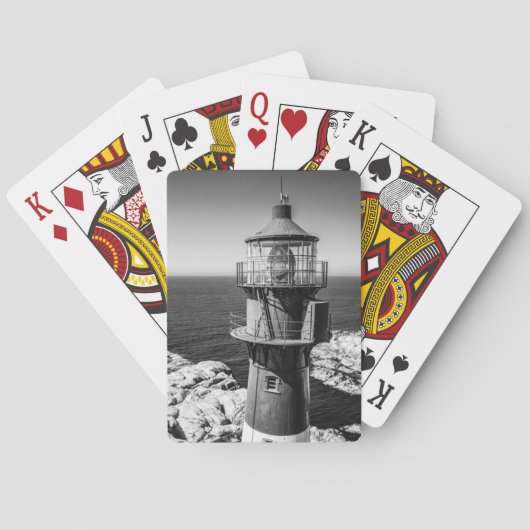 Der Laternen-Raum eines Leuchtturmes | Bømlo Spielkarten (Rückseite)