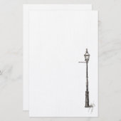 Der Laternenpfahl Briefpapier (Vorne/Hinten)