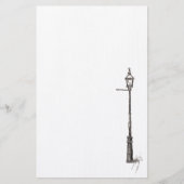 Der Laternenpfahl Briefpapier (Vorderseite)