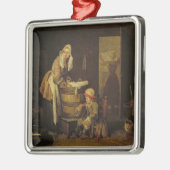 Der Laundress Ornament Aus Metall (Links)