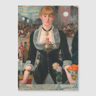 Der launische Pariser Barkeeper Manet Ein Bar bei  Magnetkarte