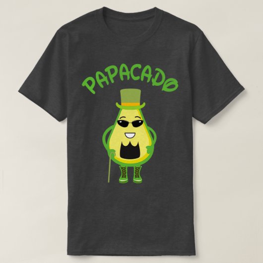 Der Lauraceae Funny Papacado Vater Amp Pater Gesch T-Shirt (Design vorne)