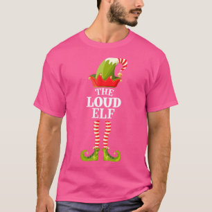 Der laute Elf Weihnachtsgruppen-Passende Familie T-Shirt