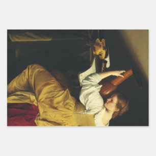 Der Lautenspieler von Orazio Gentileschi Geschenkpapier Set