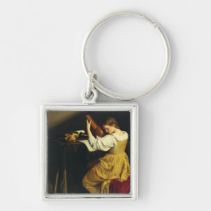 Der Lautenspieler von Orazio Gentileschi Kunst Schlüsselanhänger