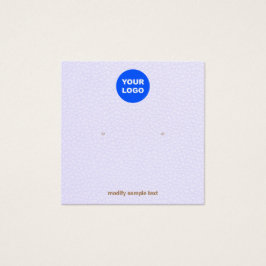 Der Lavendel fügt Ihre Logokombination als Ohrenbi