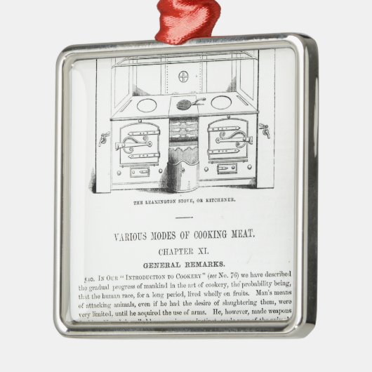 Der Leamington Ofen oder Kitchener Silbernes Ornament (Links)