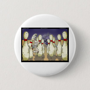 Der lebende Bowling wird Geschenke, T-Shirts, Kart Button