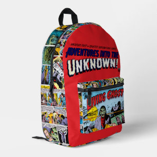Der lebende Geist Horror-Comic-Rucksack Bedruckter Rucksack