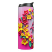 Der lebendige Blumentriumph der Mama Thermosbecher (Nach links gedreht)