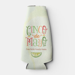 Der lebendige Fun Cinco de Mayo Party Flaschenkühler