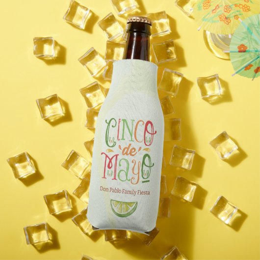 Der lebendige Fun Cinco de Mayo Party Flaschenkühler (In Situ Sommer)