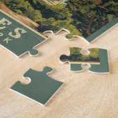 Der lebendige Nationalpark der Retro-Arches Puzzle (Seite)