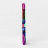 Der lebendige Neon Gorilla in einem surrealen Dsch Case-Mate iPhone Hülle (Hinten/Links)