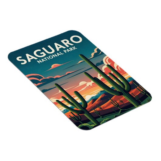 Der lebendige saguaro Nationalpark Magnet (Rechte Seite)