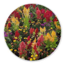 Der lebendige Sommergarten in Orlando Florida Keramikknauf