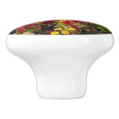 Der lebendige Sommergarten in Orlando Florida Keramikknauf (Seitenansicht)