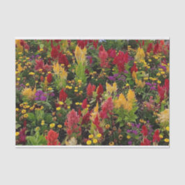 Der lebendige Sommergarten in Orlando Florida Seidenpapier