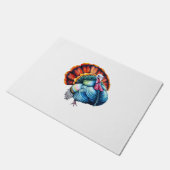 Der lebendige türkische Pride Art Classic T - Shir Fußmatte (Schrägansicht)