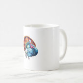 Der lebendige türkische Pride Art Classic T - Shir Kaffeetasse (VorderseiteRechts)