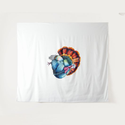 Der lebendige türkische Pride Art Classic T - Shir Wandteppich (Vorderseite (Horizontal))