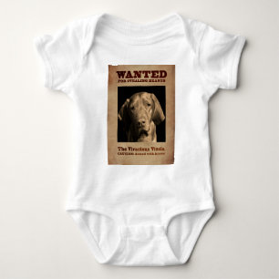 Der lebendige Vizsla Baby Strampler