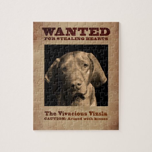 Der lebendige Vizsla Puzzle (Vertikal)