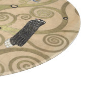 Der Lebensbaum, Gustav Klimt Ölmalerei Schneidebrett (Ecke)