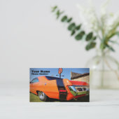 Der lebenslustige Typ Visitenkarte (Stehend Vorderseite)