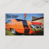 Der lebenslustige Typ Visitenkarte (Vorderseite)