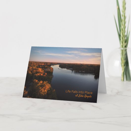 Der Lebensrückgang Karte (Vorderseite)