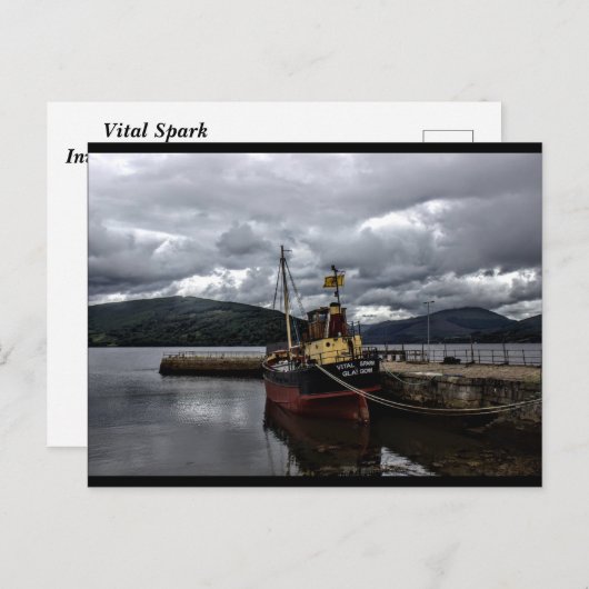 Der lebenswichtige Park Postkarte (Vorne/Hinten)